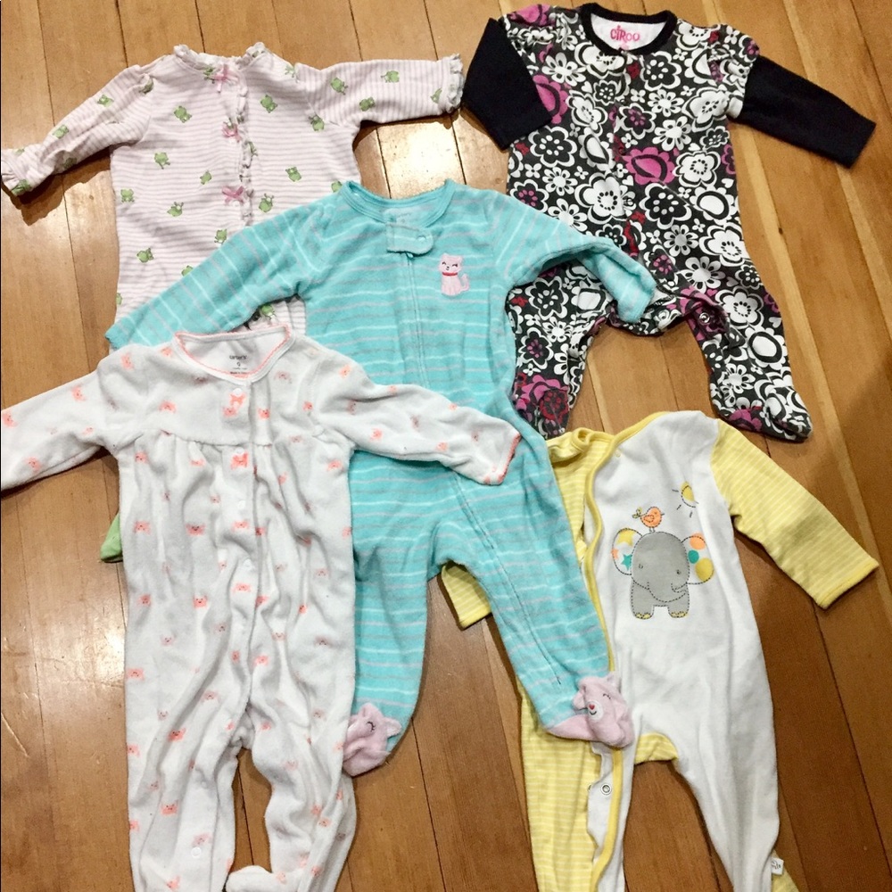 9 month girl pajamas